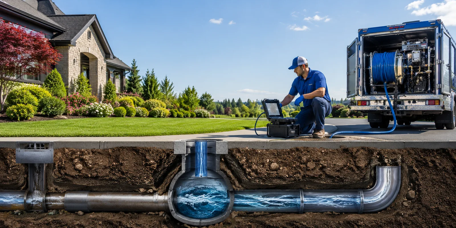 Drainage restoration information for New Lisbon, IN